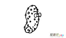 卡通海参简笔画图片