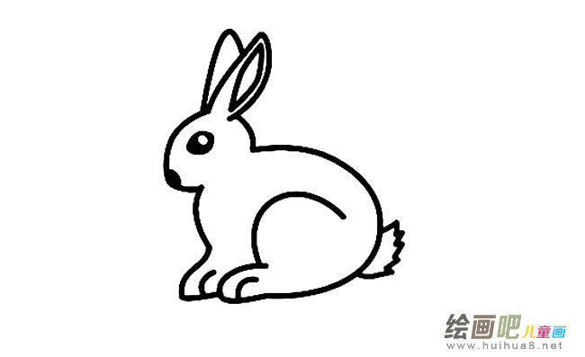 兔子简笔画图片