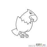 老鹰简笔画图片