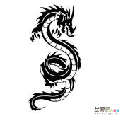中国龙简笔画图片