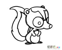 可爱狐狸简笔画图片