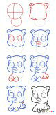 猪八戒简笔画步骤图片大全