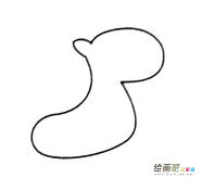 斑马简笔画步骤图片