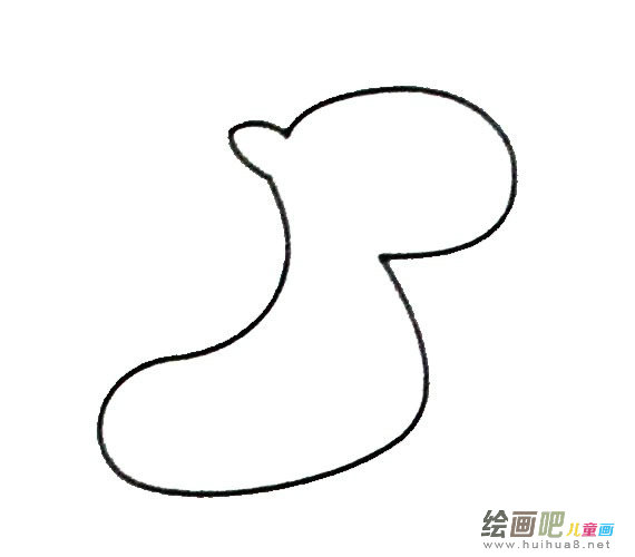 斑马简笔画步骤图片