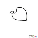 幼儿刺猬简笔画的画法步骤图教程