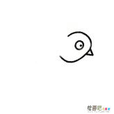 燕子简笔画的画法步骤