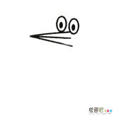 啄木鸟简笔画的画法步骤