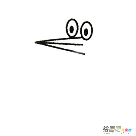 啄木鸟简笔画