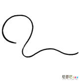 蚯蚓简笔画彩色图片