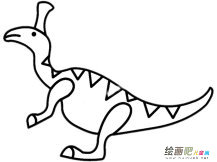 盔龙简笔画彩色图片