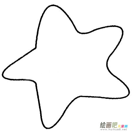 海星简笔画大全及画法步骤