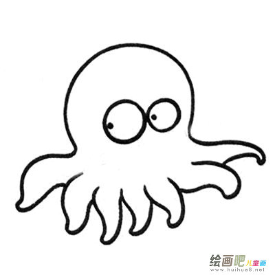 章鱼简笔画
