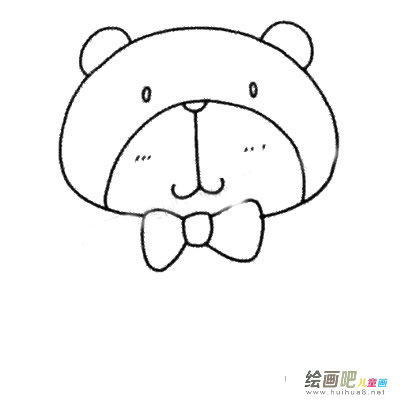 小浣熊简笔画