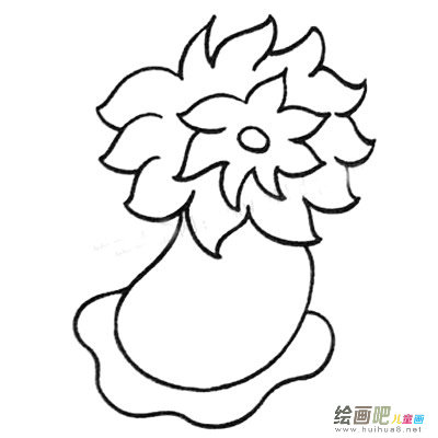 海葵简笔画