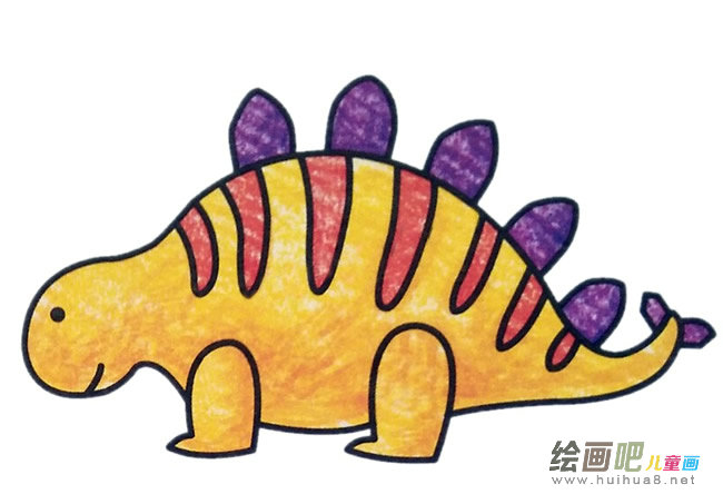 剑龙填色图片