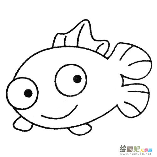 小丑鱼简笔画图片大全