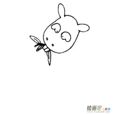 斑马简笔画图片