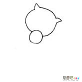 可爱的小猫咪简笔画的画法