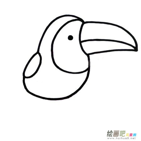 啄木鸟简笔画