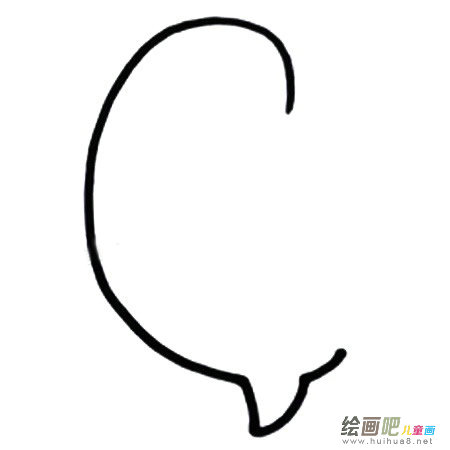 黄雀简笔画