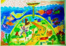 未来的海底世界科幻画