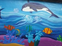 海底世界儿童画教师范画