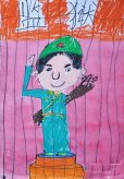 八一建军节的画儿童画