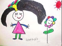 教师节幼儿园小班儿童画