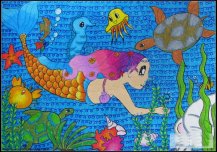 海底世界美人鱼