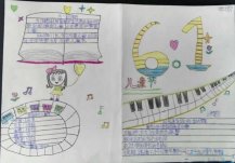 最容易画的六一手抄报儿童画