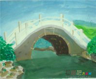 水粉画：用笔