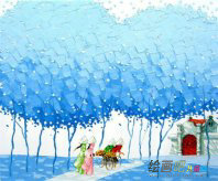 水粉画：湿画法