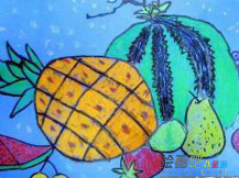水粉画：最爱的夏日水果