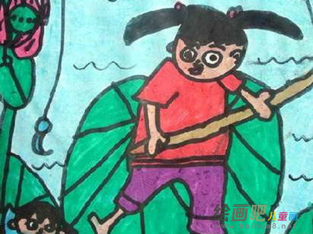 水粉画：领略夏天的许多好处