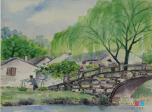 水粉画：上色彩