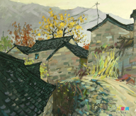 水粉画：画水粉画