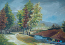 水粉画：最大的幸福