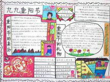 关于重阳节的手抄报：九日