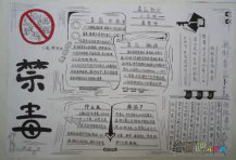 禁毒手抄报：让青少年远离毒品