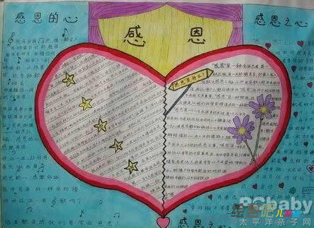 母亲节手抄报：平凡演绎真爱