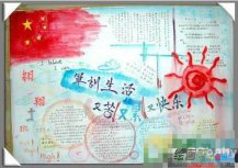 军训手抄报：军训生活苦与乐