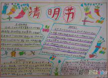 清明节手抄报：山西清明节习俗