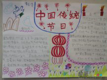 中国传统文化手抄报：中国结