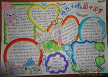 我的中国梦手抄报：积累