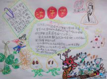 端午节手抄报：法定节日端午节