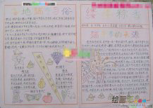 端午节手抄报：端午节戴香包