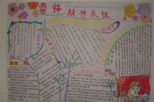 学习雷锋精神手抄报