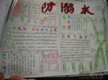 防溺水手抄报：游泳六项注意