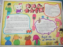 防溺水手抄报：游泳入水准备