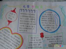 元宵节手抄报：元宵节的发展变迁